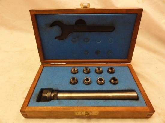 Valenite VE7560 SAC16 Kit. ER16 Straight Shank Collet Holder. 3/4 inches Di