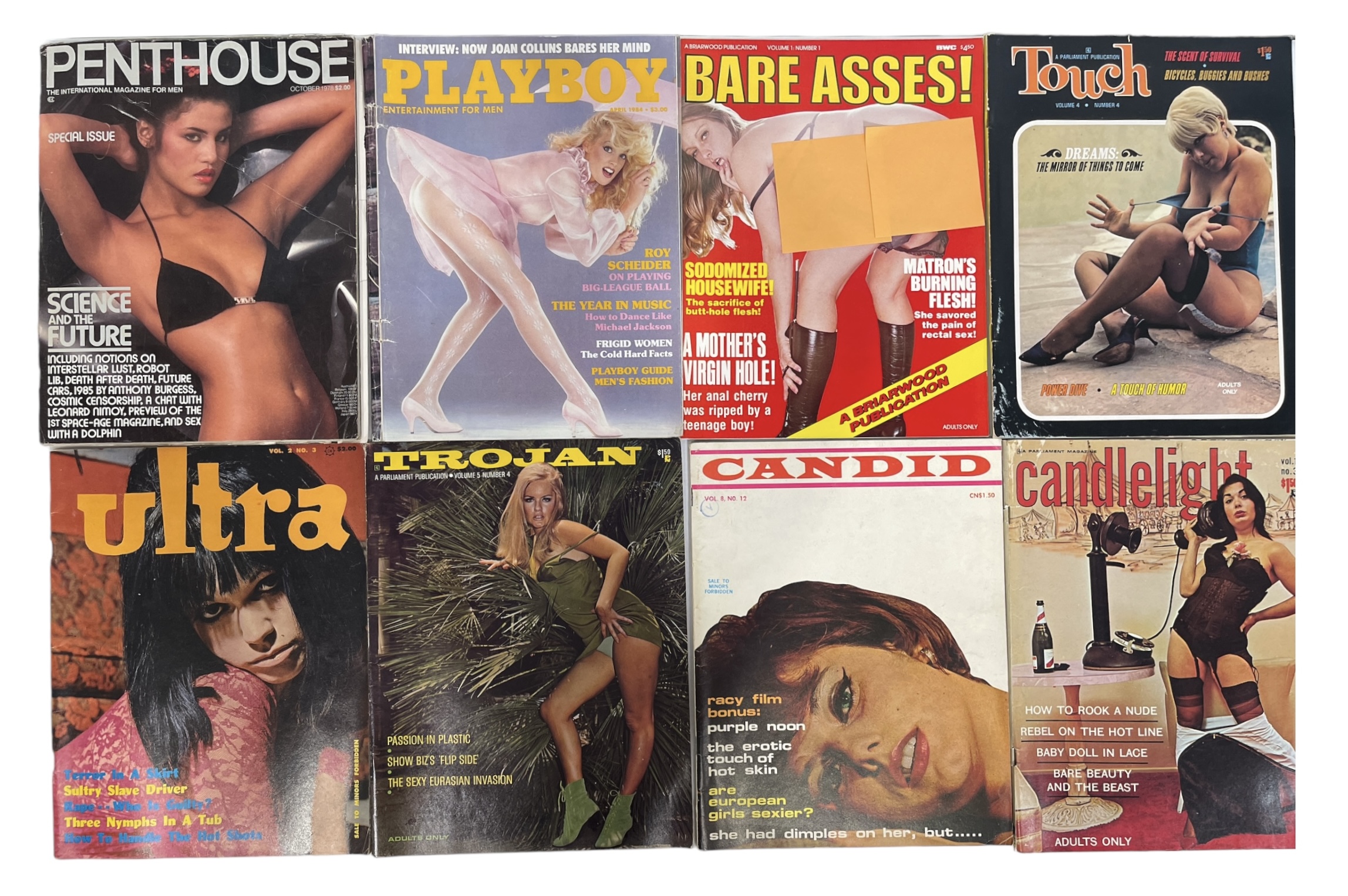 Vintage Erotic Adult Magazine Collection | Proxibid