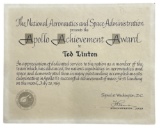 Apollo Achievement Award To Ted Linton