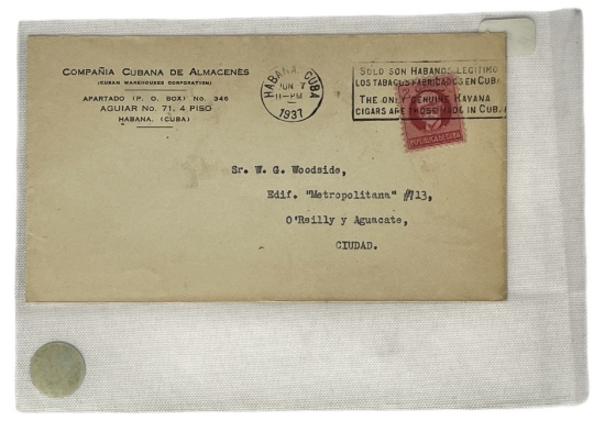 Vintage Stamp and Envelope