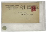 Vintage Stamp and Envelope