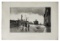 The Bridge Of The Holy Trinity Over The Arno At Florence On A Stormy Day | Print