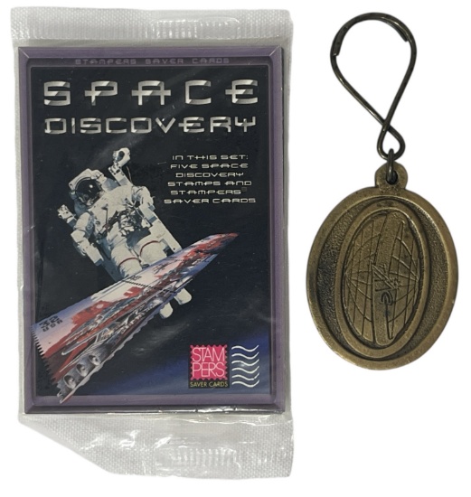 Space Discovery Stamps | The Marquardt Corporation Keychain