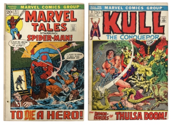 Vintage Marvels Kull and Marvel Tales | Comic Book Collection