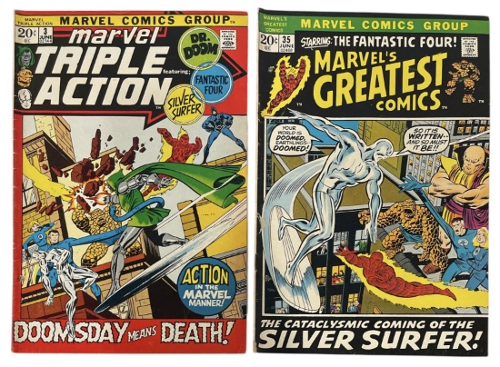 Vintage Marvels Triple Action and Marvels Greatest Comic | Comic Book Collection
