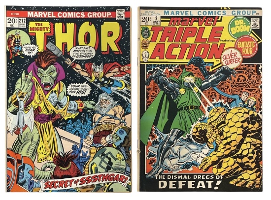 Vintage Marvels Triple Action and The Mighty Thor | Comic Book Collection