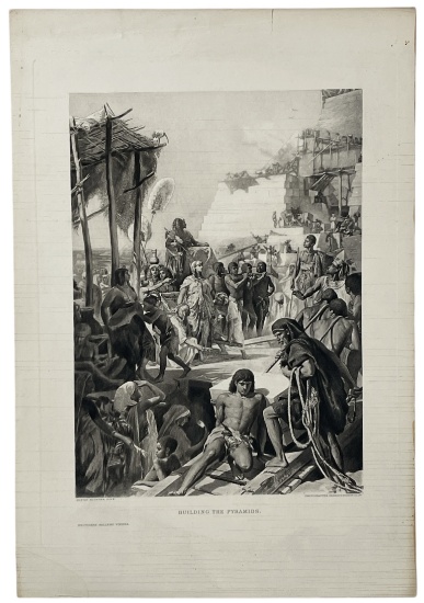 Building The Pyramids | Print