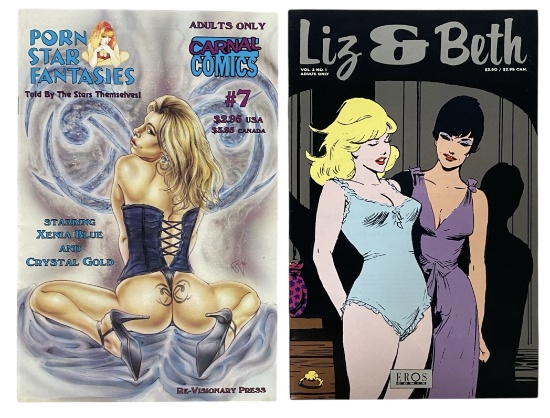 Erotic Adult Comic Book Collection