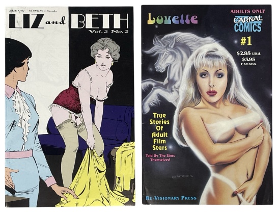 Erotic Adult Comic Book Collection