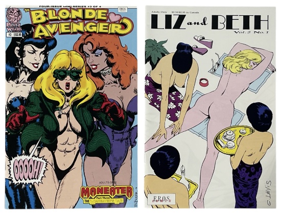 Erotic Adult Comic Book Collection