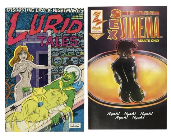 Erotic Adult Comic Book Collection