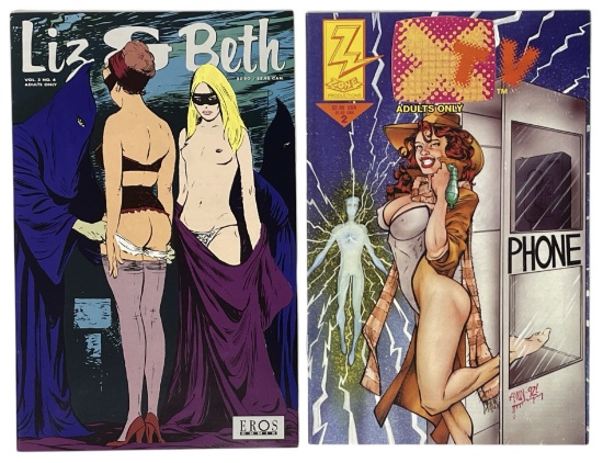 Erotic Adult Comic Book Collection