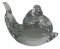 Crystal Snail With Signature on the Bottom