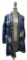 Blue Asian Satin Silk Hand Embroidered