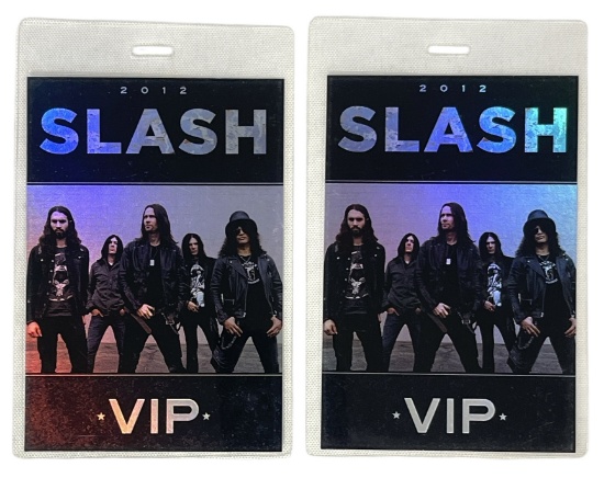 2012 Slash VIP Passes