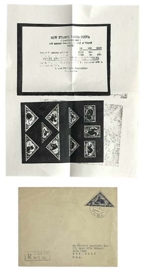 Vintage Envelope With Stamp and Postal Stamp