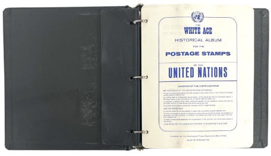 The White Ace Historical Album For The Postage Stamps
