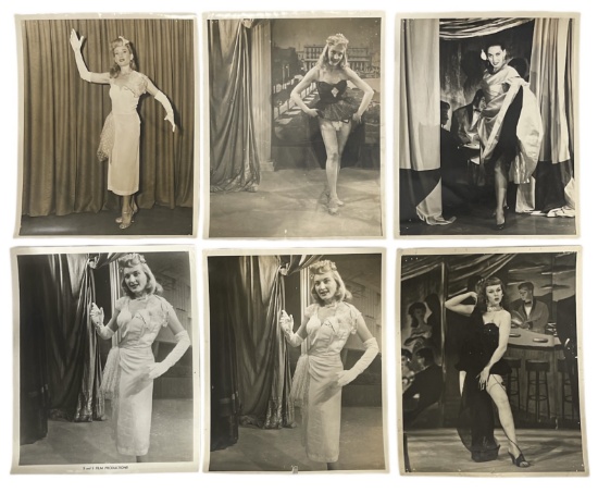 Vintage Burlesque Photo Collection