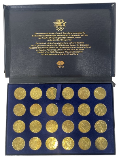 1982 Olympiad LA Coin Collection