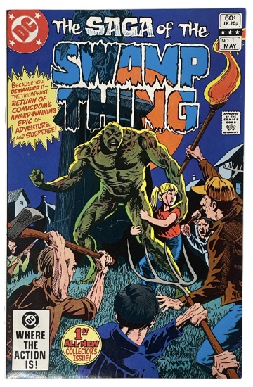 DC Comics The SAGA of the Swamp Thing | No.1 | May