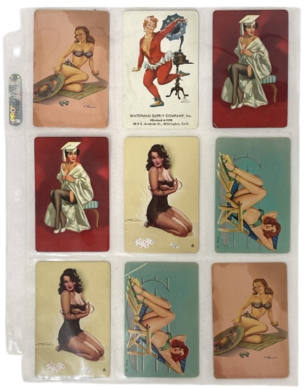 Vintage Pin Up Playing Card Collection