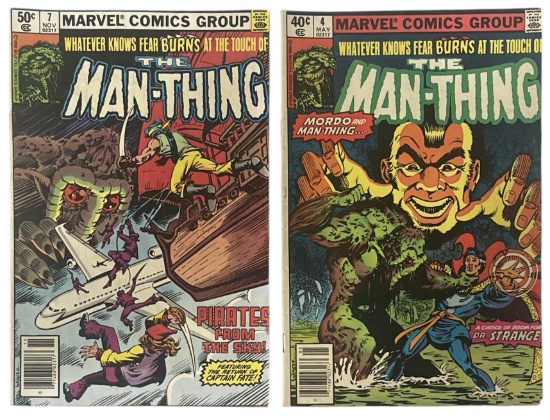 Marvels The Man Thing Comic Book Collection