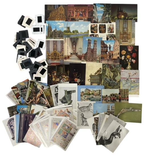 Postcard and Photo Slide Collection
