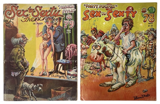Sex To Sexty Comic Book Collection