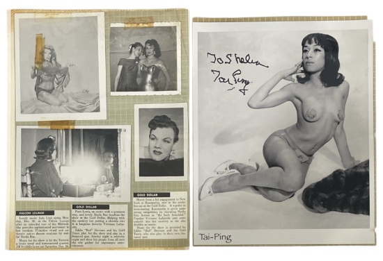 Burlesque Performer and Other Photo Collection
