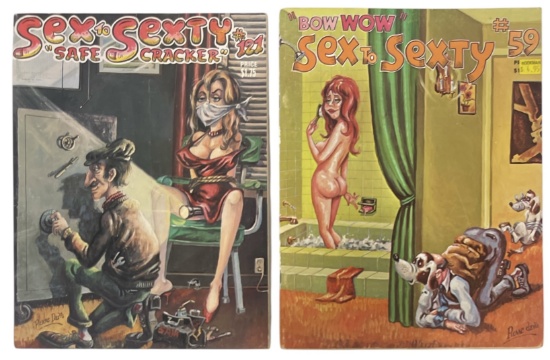 Sex To Sexty Comic Book Collection