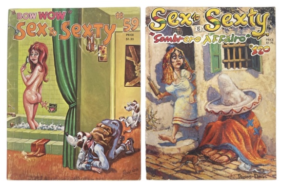 Sex To Sexty Comic Book Collection