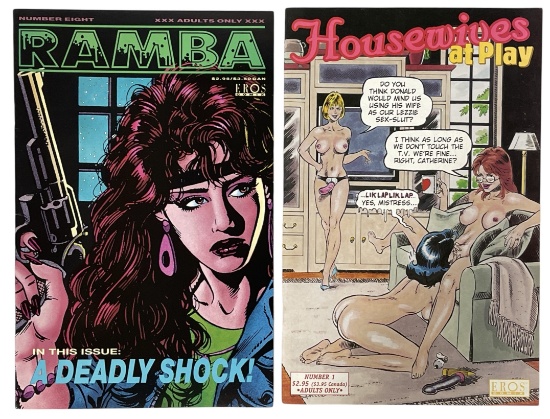 Erotic Adult Comic Book Collection