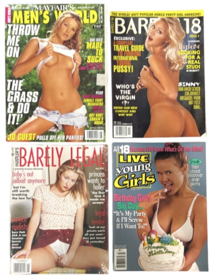 Erotic Adult Magazine Collection
