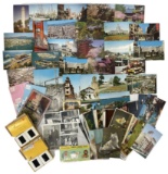 Postcard and Photo Slide Collection