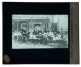 Vintage Glass Photo Slide