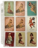 Vintage Pin Up Playing Card Collection
