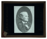 Vintage Glass Photo Slide