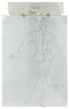 Dior Original Artwork | Fashion Sketch