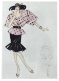 Dior Original Artwork | Fashion Sketch