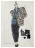 Dior Original Artwork | Fashion Sketch