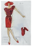 Dior Original Artwork | Fashion Sketch