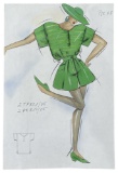 Dior Original Artwork | Fashion Sketch