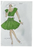 Dior Original Artwork | Fashion Sketch