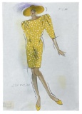 Dior Original Artwork | Fashion Sketch