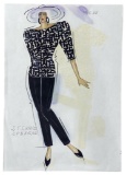 Dior Original Artwork | Fashion Sketch