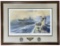 Signed Framed Offshore Bombardment by RObert Taylor | No. 411 | With COA