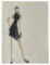 Luxury Fashion Brands | Original Designer Sketch | One of a Kind Artwork