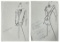 Luxury Fashion Brand Sketch Print | With Handwritten Notes