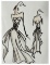 Luxury Fashion Brands | Original Designer Sketch | One of a Kind Artwork