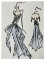 Luxury Fashion Brands | Original Designer Sketch | One of a Kind Artwork